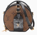 Louis Vuitton monogram reverse Mini Boite Chapeau Brown