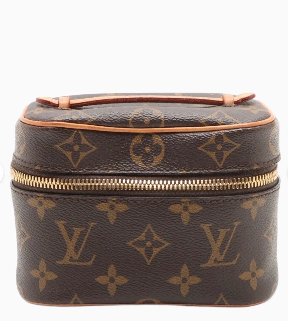 Louis Vuitton Monogram Nice Nano M44936 Brown