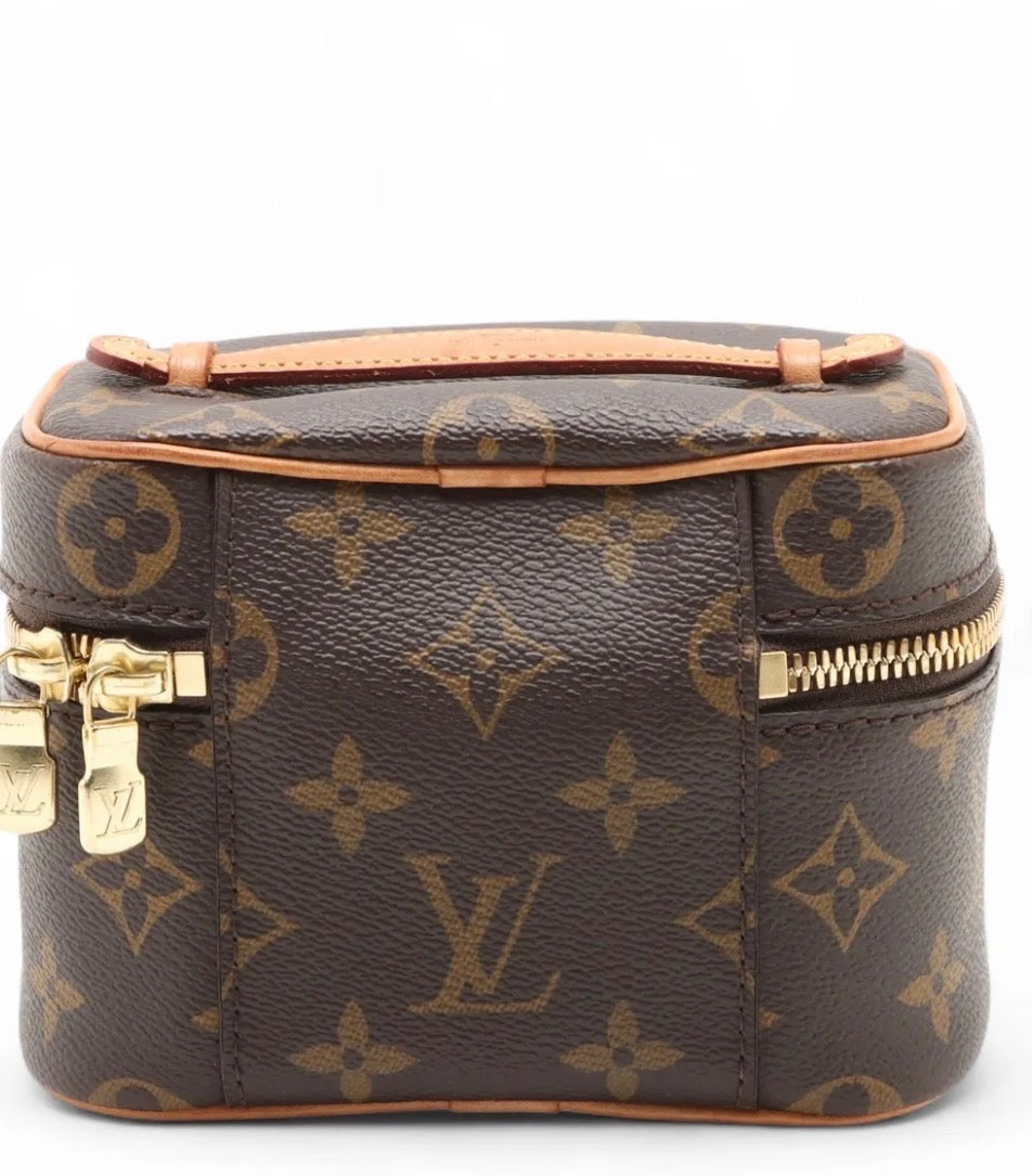 Louis Vuitton Monogram Nice Nano M44936 Brown